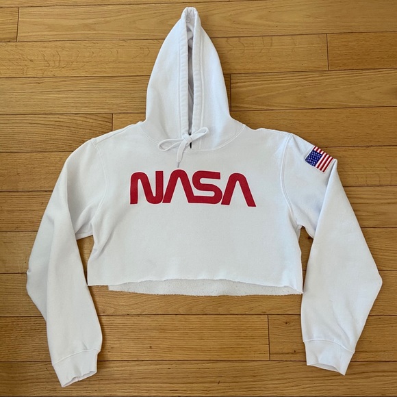 Chemistry NASA cropped hoodie size Large - Picture 3 of 9